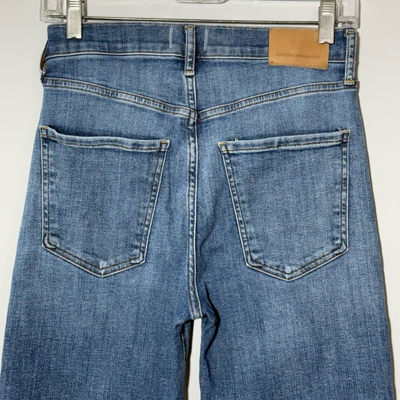 Citizens Of Humanity Premium Vintage Isola Cropped Bootcut Jeans in Lawless 27 - Picture 6 of 16